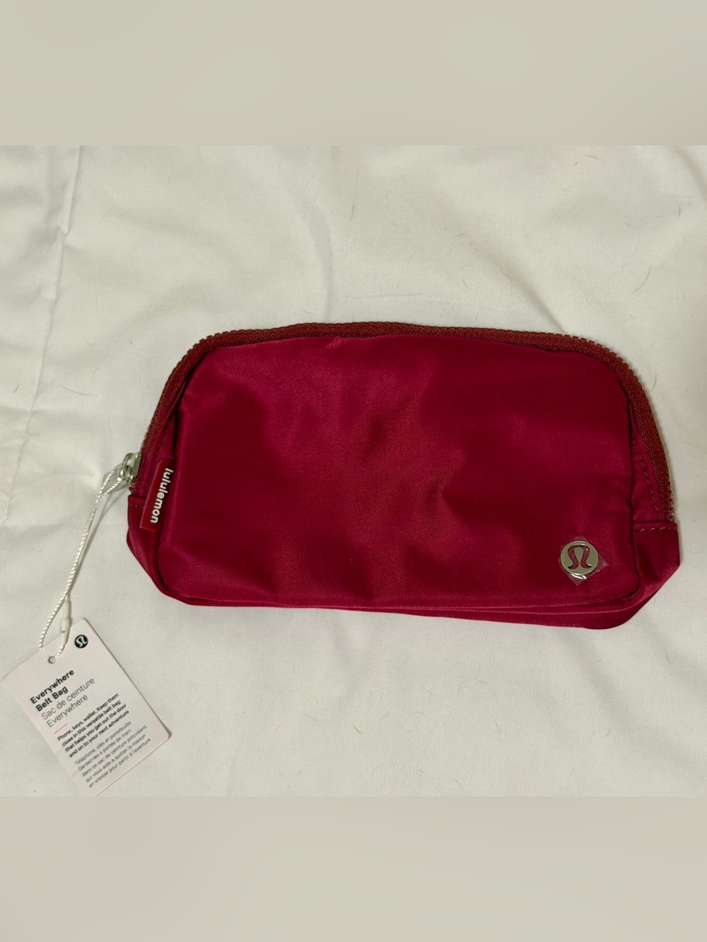NWT Lululemon Everywhere Belt Bag 1L Burgundy